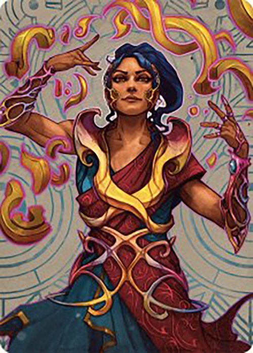 Saheeli, the Sun's Brilliance Art Card [The Lost Caverns of Ixalan Art Series]-1