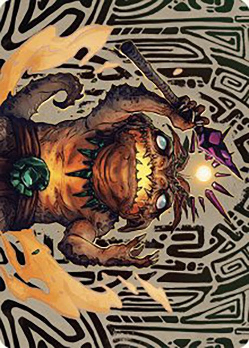 Zoyowa Lava-Tongue Art Card [The Lost Caverns of Ixalan Art Series]-1
