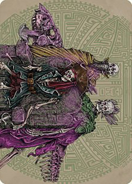 Throne of the Grim Captain Art Card [The Lost Caverns of Ixalan Art Series]-1
