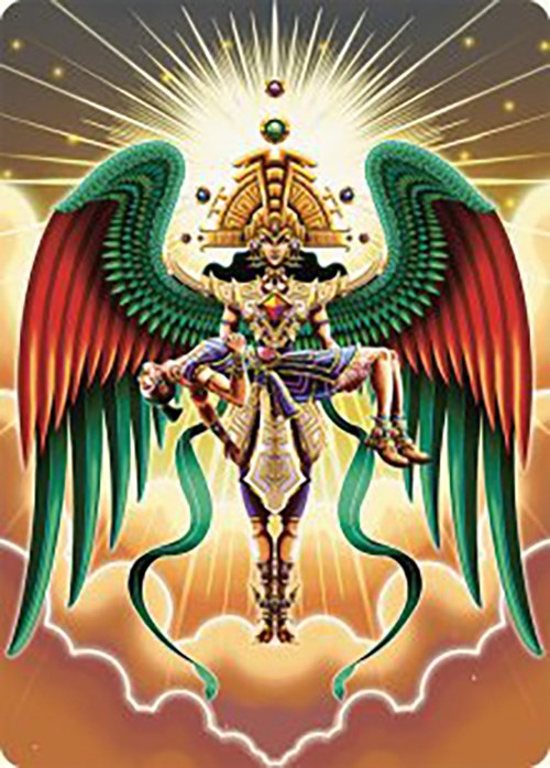 Resplendent Angel Art Card (59/81) [The Lost Caverns of Ixalan Art Series]-1