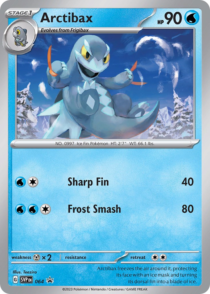 Arctibax (064) [Scarlet & Violet: Black Star Promos]-1