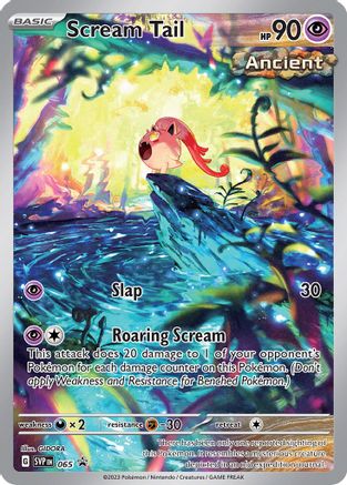 Scream Tail (065) [Scarlet & Violet: Black Star Promos]-1