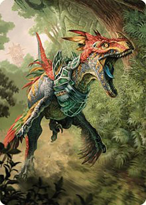 Dinosaur Token Art Card [The Lost Caverns of Ixalan Art Series]-1