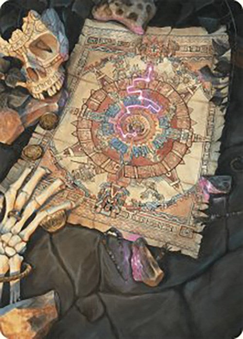 Map Token Art Card [The Lost Caverns of Ixalan Art Series]-1