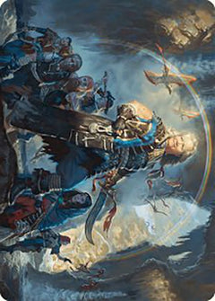 Admiral Brass, Unsinkable Art Card [The Lost Caverns of Ixalan Art Series]-1