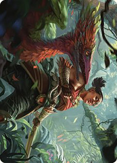 Wayta, Trainer Prodigy Art Card [The Lost Caverns of Ixalan Art Series]-1