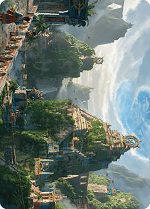 Clifftop Retreat Art Card [The Lost Caverns of Ixalan Art Series]-1