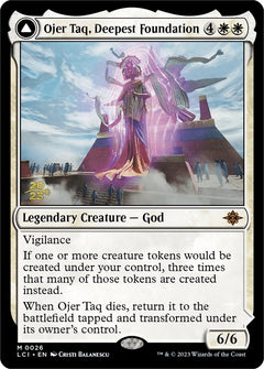 Ojer Taq, Deepest Foundation // Temple of Civilization [The Lost Caverns of Ixalan Prerelease Cards]-1