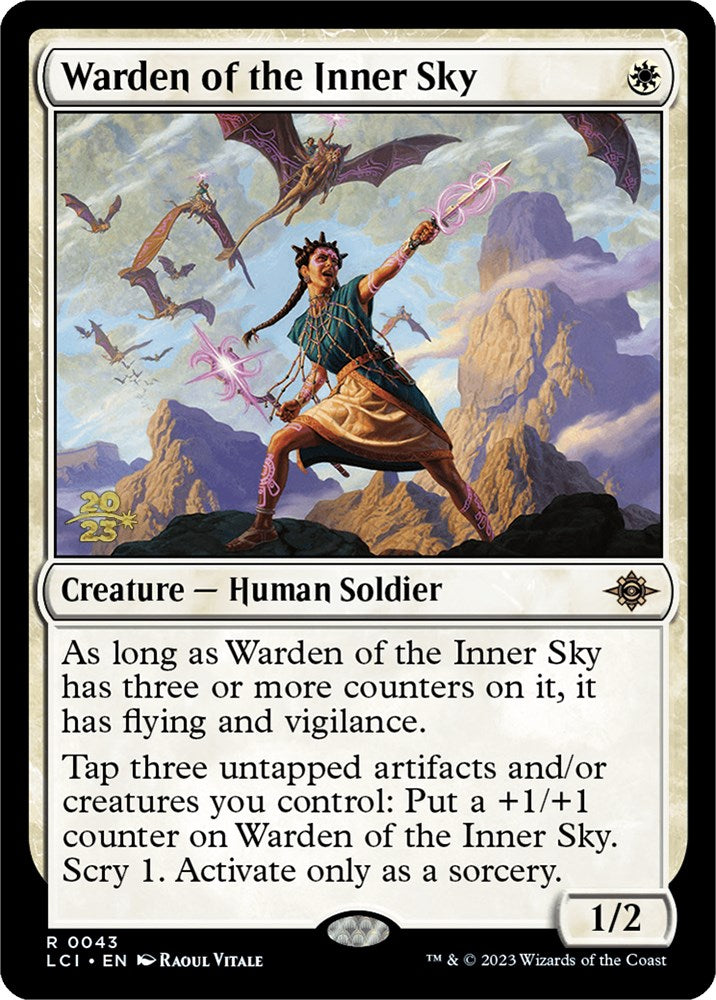 Warden of the Inner Sky [The Lost Caverns of Ixalan Prerelease Cards]-1