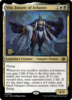 Vito, Fanatic of Aclazotz [The Lost Caverns of Ixalan Prerelease Cards]-1