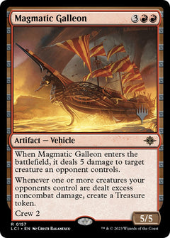 Magmatic Galleon (Promo Pack) [The Lost Caverns of Ixalan Promos]-1