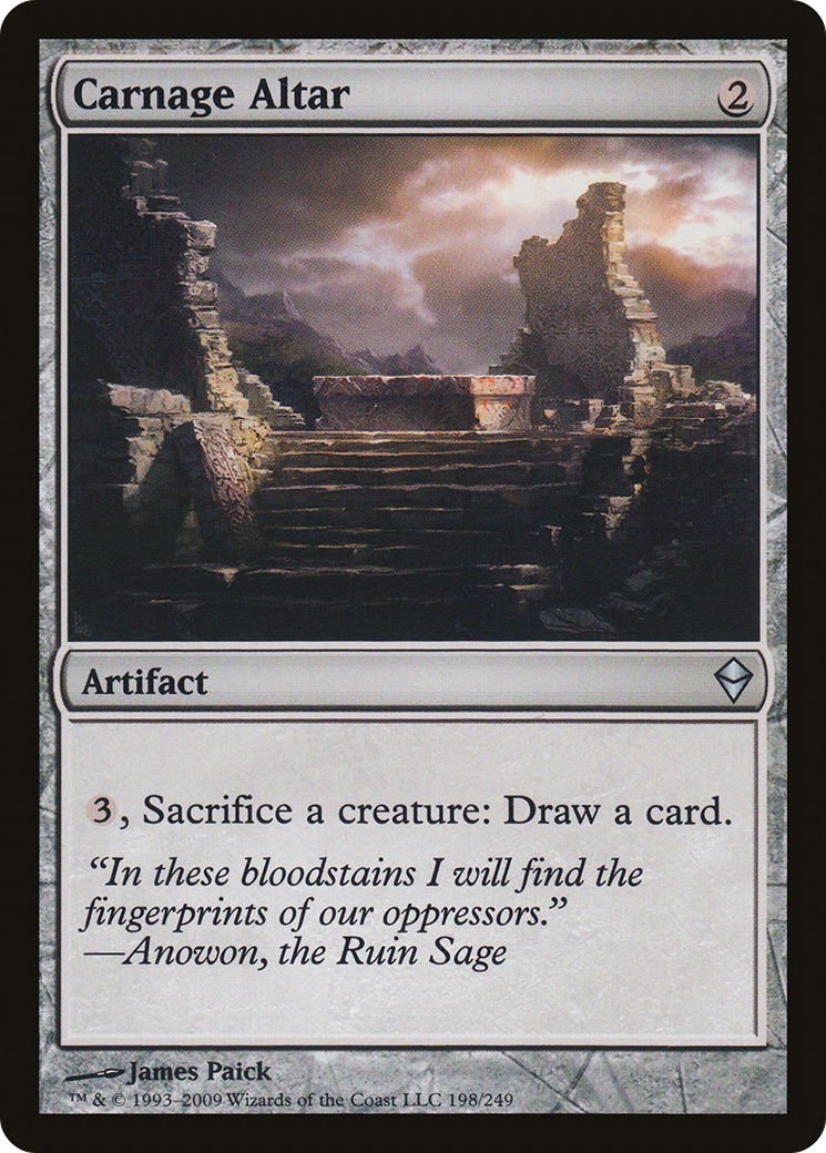 Carnage Altar [Zendikar]-1