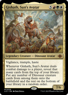 Gishath, Sun's Avatar (Promo Pack) [The Lost Caverns of Ixalan Promos]-1