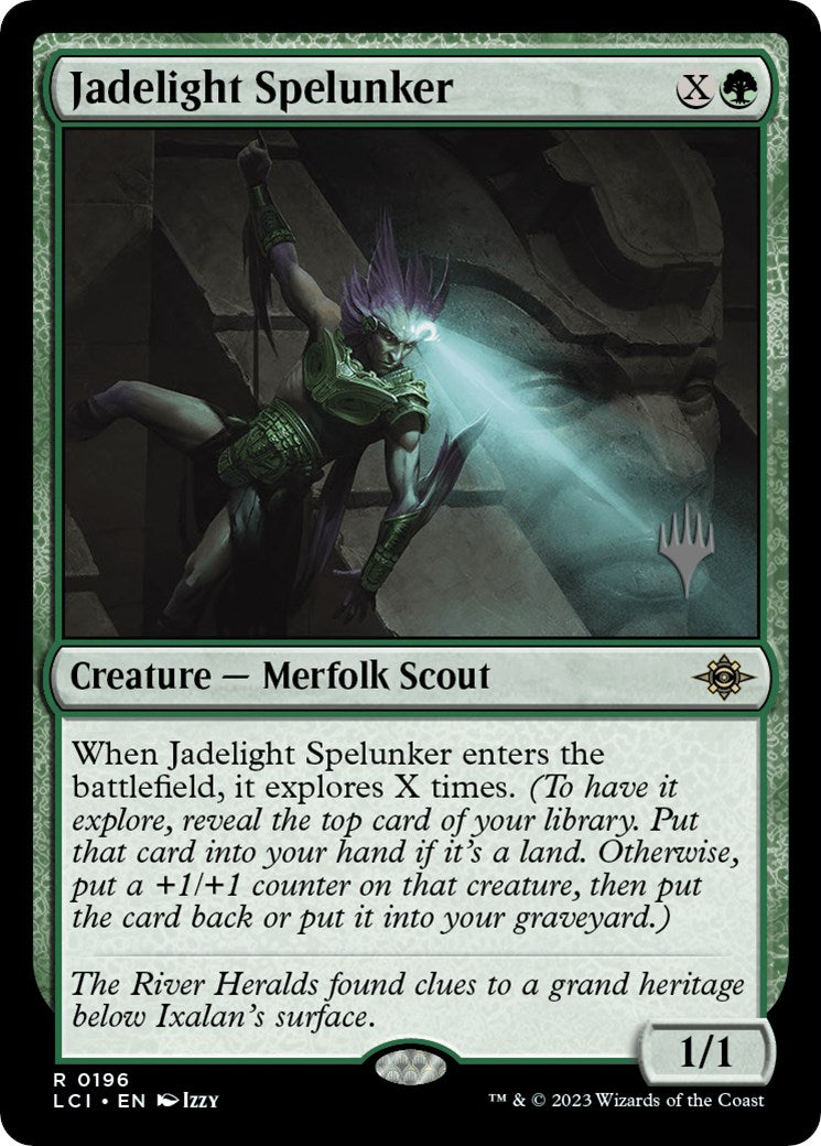 Jadelight Spelunker (Promo Pack) [The Lost Caverns of Ixalan Promos]-2