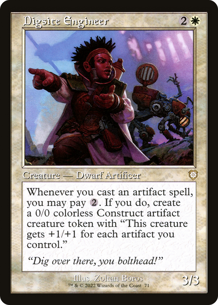 Digsite Engineer (Retro) [The Brothers' War Commander]-1