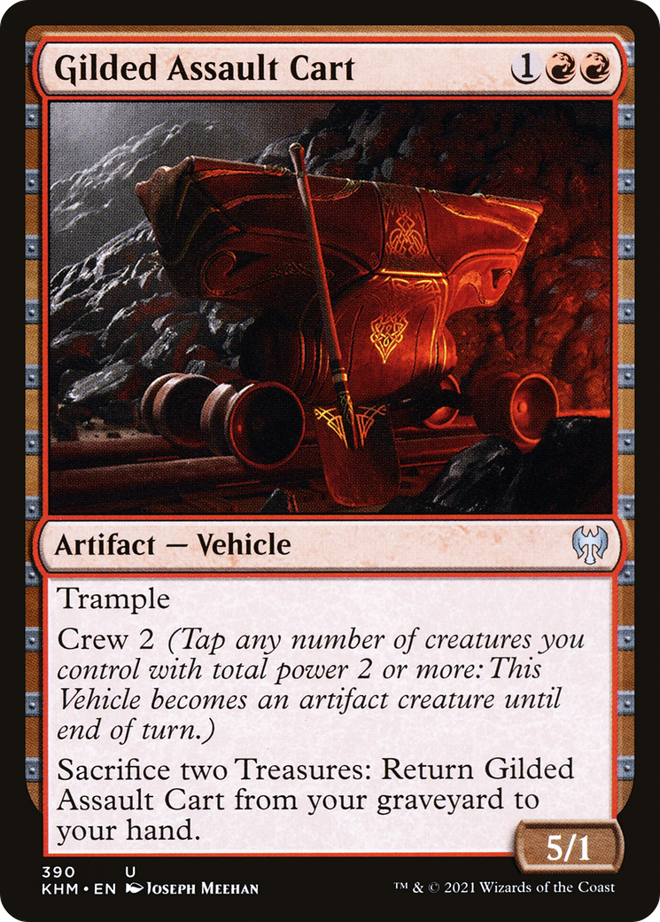 Gilded Assault Cart [Kaldheim]-1