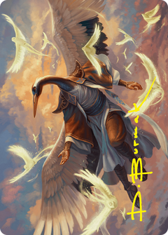 Kykar, Zephyr Awakener // Kykar, Zephyr Awakener (AFDN-016) - Foundations Art Series (Borderless)-3