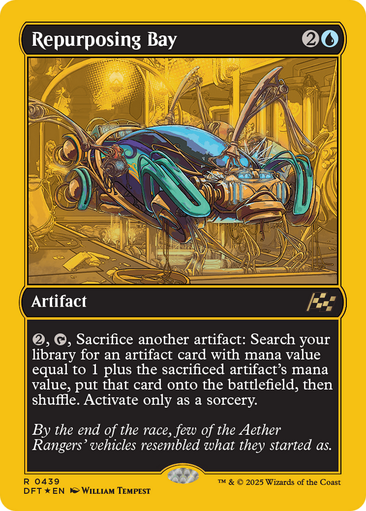 Repurposing Bay (First-Place Foil) [Aetherdrift]-1