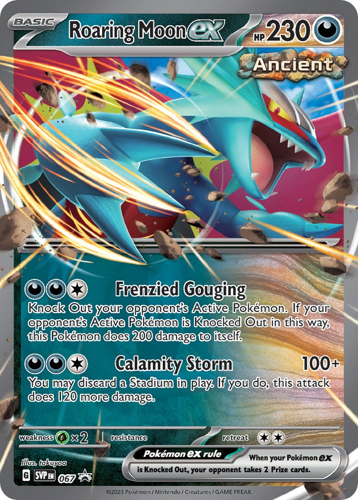 Roaring Moon ex (067) [Scarlet & Violet: Black Star Promos]-1