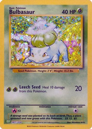 Bulbasaur [Trading Card Game Classic]-1