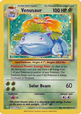 Venusaur [Trading Card Game Classic]-1