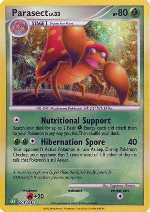 Parasect [Trading Card Game Classic]-1