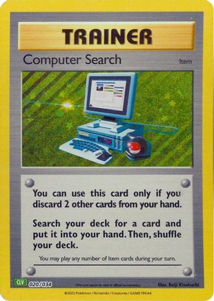 Computer Search (CLV) [Trading Card Game Classic]-1
