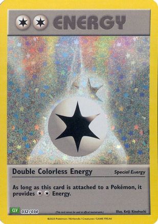 Double Colorless Energy [Trading Card Game Classic]-1