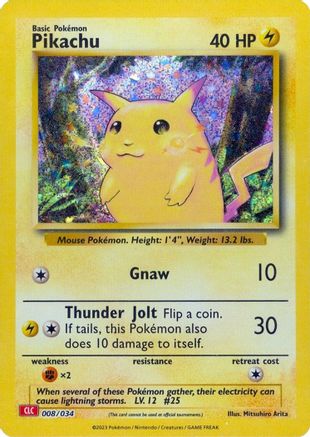 Pikachu [Trading Card Game Classic]-1