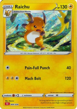 Raichu [Trading Card Game Classic]-1
