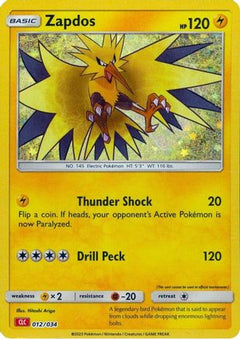 Zapdos [Trading Card Game Classic]-1