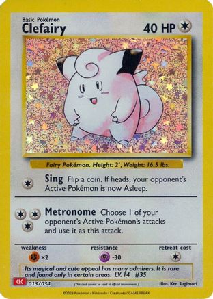 Clefairy [Trading Card Game Classic]-1