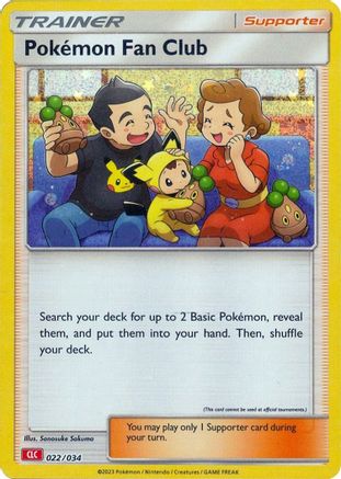 Pokemon Fan Club (CLC) [Trading Card Game Classic]-1