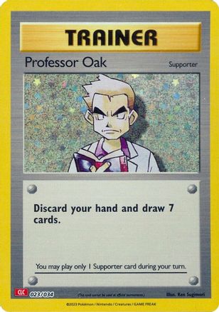 Professor Oak (CLC) [Trading Card Game Classic]-1