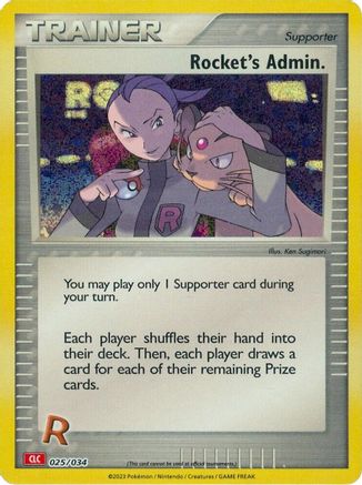 Rocket's Admin. (CLC) [Trading Card Game Classic]-1