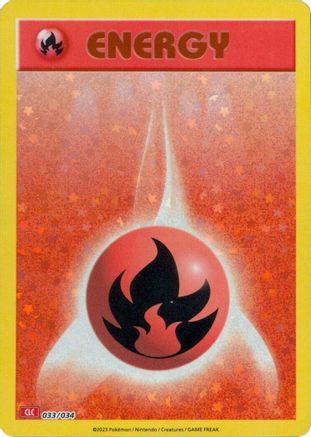 Basic Fire Energy [Trading Card Game Classic]-1