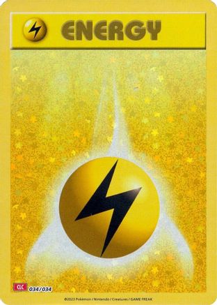 Basic Lightning Energy [Trading Card Game Classic]-1
