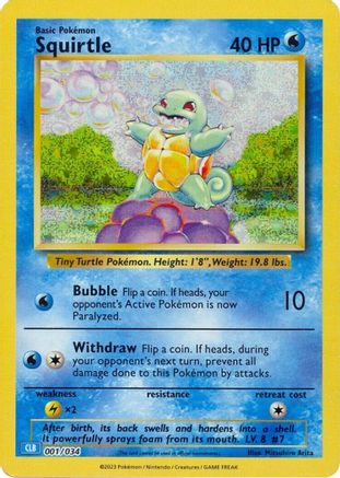 Squirtle [Trading Card Game Classic]-1