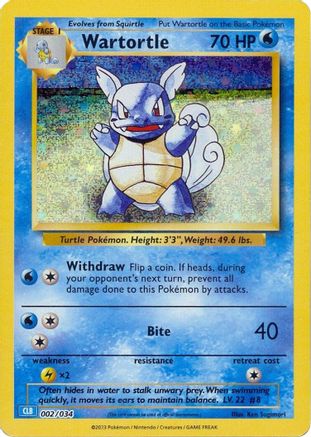 Wartortle [Trading Card Game Classic]-1