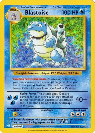 Blastoise [Trading Card Game Classic]-1