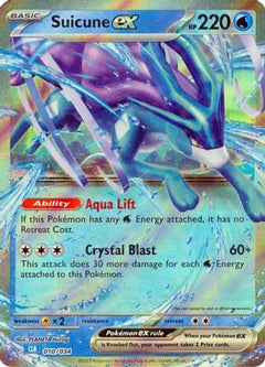 Suicune ex [Trading Card Game Classic]-1