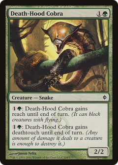 Death-Hood Cobra [New Phyrexia]-1