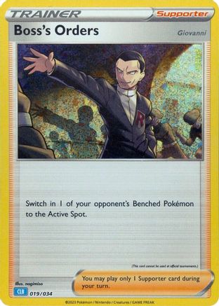 Boss's Orders (CLB) [Trading Card Game Classic]-1