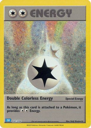 Double Colorless Energy (CLB) [Trading Card Game Classic]-1