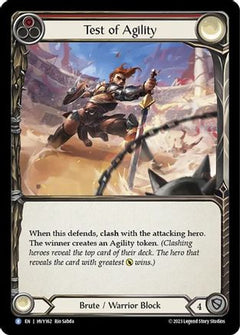 Test of Agility (HVY162) - Heavy Hitters Rainbow Foil-1