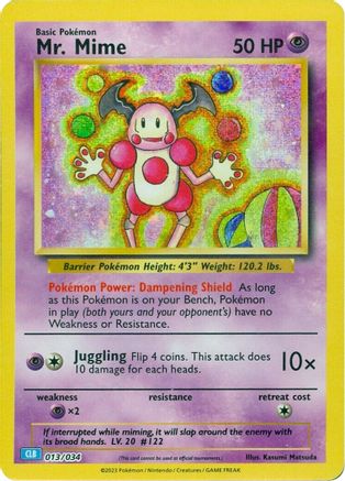 Mr. Mime [Trading Card Game Classic]-1