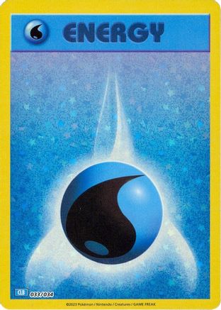 Basic Water Energy [Trading Card Game Classic]-1