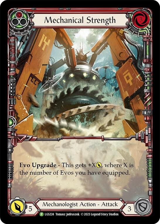 Mechanical Strength (Red) [LGS224] (Promo)  Rainbow Foil-1