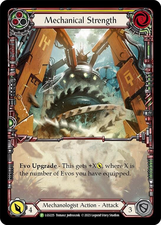 Mechanical Strength (Yellow) [LGS225] (Promo)  Rainbow Foil-1