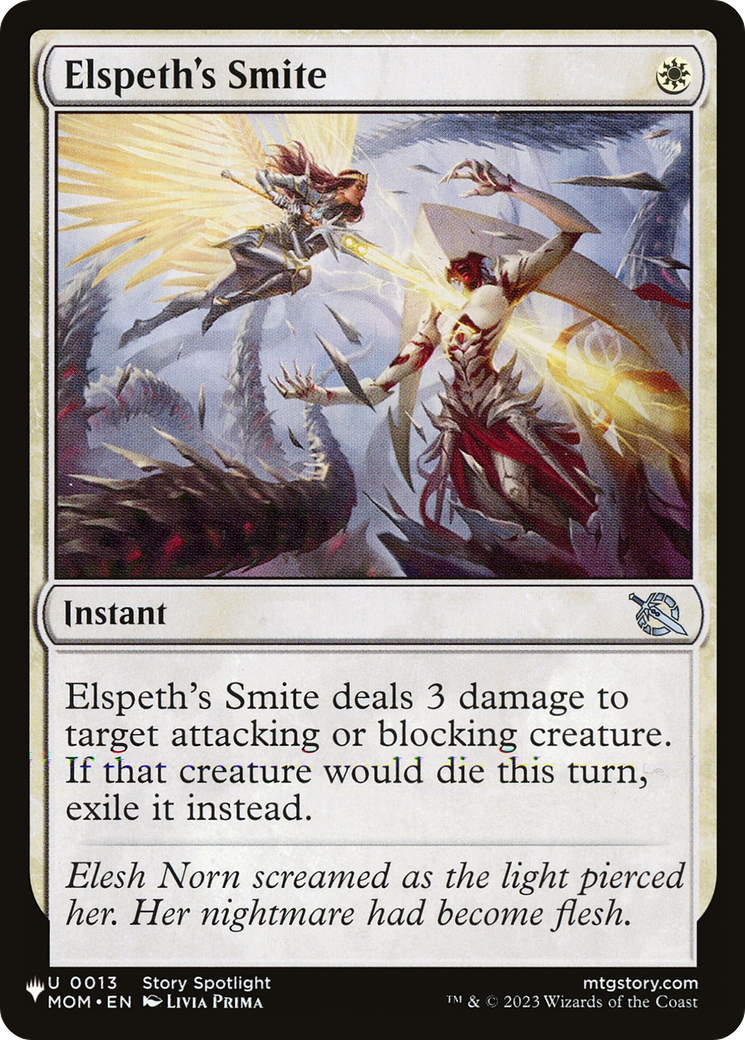 Elspeth's Smite [The List]-1